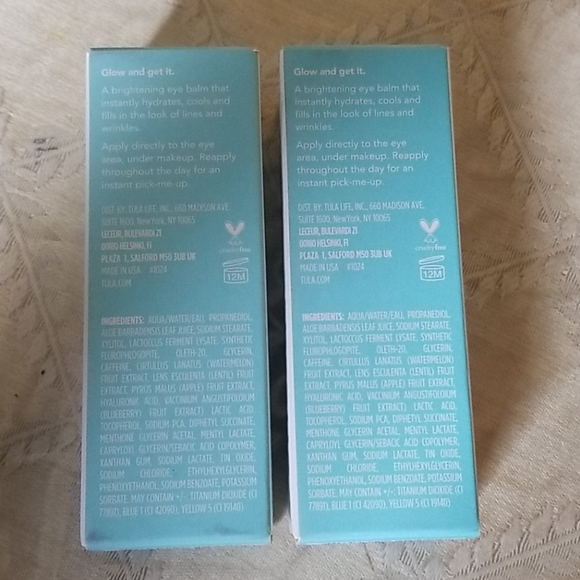 TULA SKINCARE GLOW & GET IT BRIGHTENING EYE BALM - Picture 3 of 3